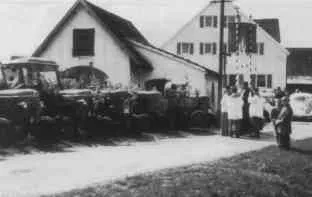 Die 1956 neu gekaufte TS 8